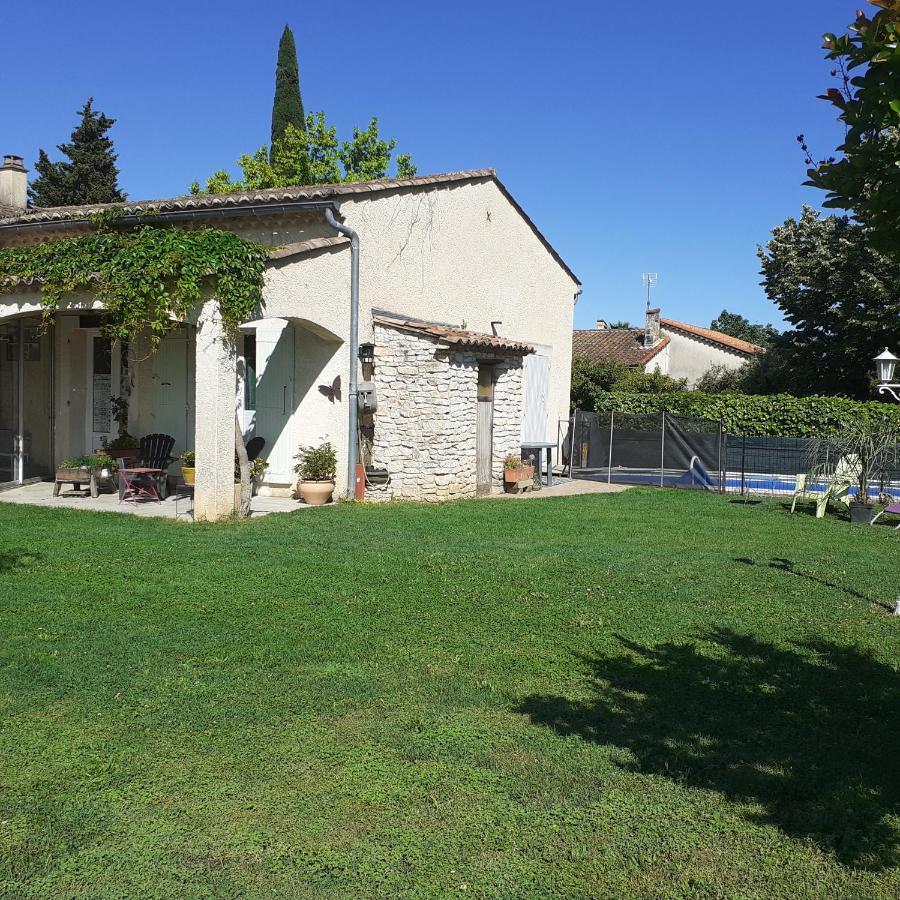 Chambres D'Hotes & Jacuzzi - A L'Ombre Des Amandiers Saint-Martin-dʼArdèche Exteriér fotografie