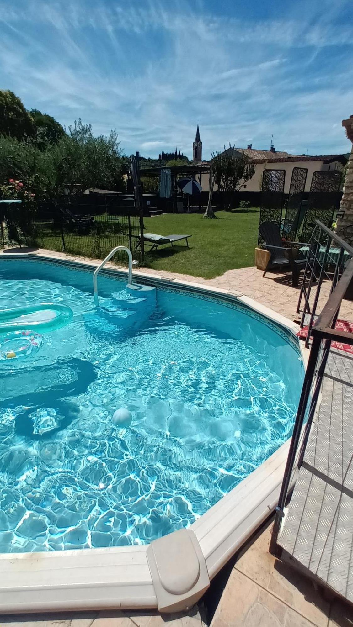 Chambres D'Hotes & Jacuzzi - A L'Ombre Des Amandiers Saint-Martin-dʼArdèche Exteriér fotografie